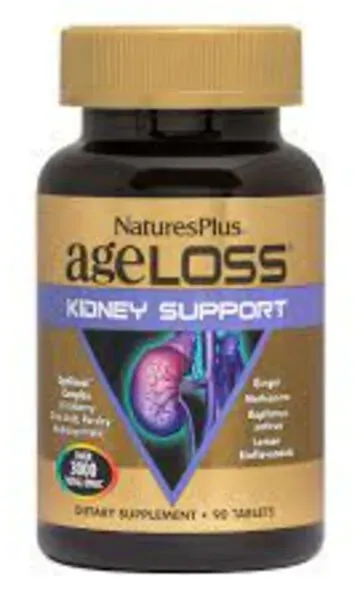 Natures Plus AgeLoss® KIDNEY SUPPORT 90 Tabletten