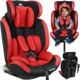 Kidiz KIDIZ® Autokindersitz Triangle Premium Kindersitz Kinderautositz Autositz Sitzschale 9 kg - 36 kg 1-12 Jahre Gruppe 1/2/3 universal zugelassen nach ECE R129/03 mit Isofix
