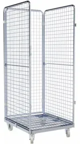 HMH rolltainer® Stahlbehälter ADB 1600 ME 710 x 800 mm 3-seitig Cr 3