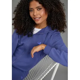 Ocean Sportswear Freizeitanzug OCEAN SPORTSWEAR, Damen, Gr. 36, blau (nachtblau), angeraute Sweatware, Obermaterial: 60% Baumwolle, 40% Polyester.