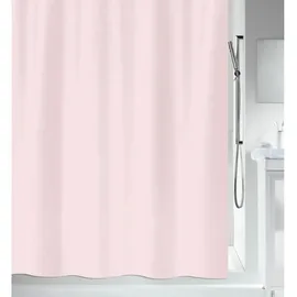 MSV Duschvorhang 180 x 200 cm Rosa