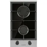 Klarstein Alchemist Domino Gaskochfeld 2-flammig Glaskeramik