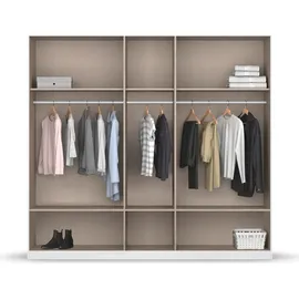Rauch Drehtürenschrank Bari 225 x 210 x 54 cm Weiß