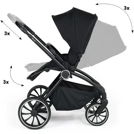 BabyGO Harmony 2in1 schwarz/schwarz (7751)