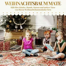 Homcom Weihnachtsbaumkragen Tannenholz, 65L x 65 cm Weihnachtsbaum Kragen aus Weihnachtsbaumkorb für Party, Weihnachten, Naturholz