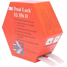 3M Dual Lock SJ356D Flexibl.Druckverschluss 2x5m 3M
