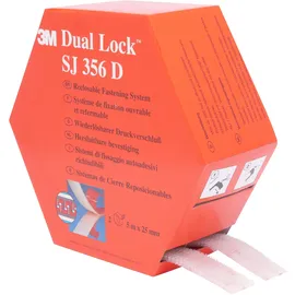 3M Dual Lock SJ356D Flexibl.Druckverschluss 2x5m 3M