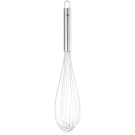 HENDI Schneebesen, Rührbesen, Ballonschneebesen, 12 dünne flexible Drähte, mit Aufhängöse, Geschirrspülmaschinengeeignet, 400mm, Edelstahl