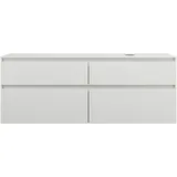 Burgbad Lin20 Waschtischunterschrank 160,2 x 55,2 x 66,1 cm Weiß