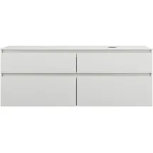 Burgbad Lin20 Waschtischunterschrank 160,2 x 55,2 x 66,1 cm Weiß