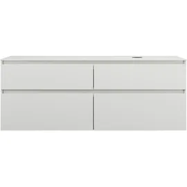 Burgbad Lin20 Waschtischunterschrank 160,2 x 55,2 x 66,1 cm Weiß