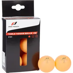 Pro Touch Tisch Tennis -Bälle Pro Ball 1 star x6 orange - STK
