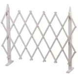 Dobar Faltbares Rankgitter 0 x 0 cm Grün/Weiß