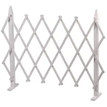 Dobar Faltbares Rankgitter 0 x 0 cm Grün/Weiß