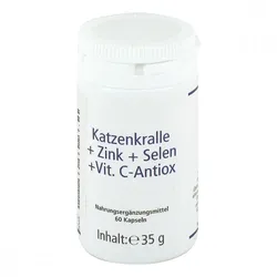Katzenkralle+zink+selen+vitc-antiox Kapseln