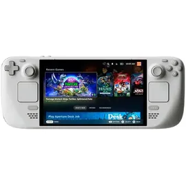 Valve Steam Deck OLED 1 TB Weiss + Spielesammlung