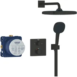Grohe Precision Unterputz Duschsystem schwarz 348822430