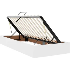 vidaXL Aufbewahrungsbett 100 x 200 cm Weiß