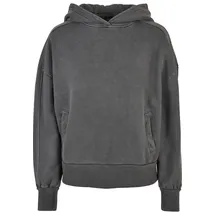 URBAN CLASSICS Heavy Terry Garment Dye Kapuzenpullover Dark Shadow XS