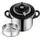 Tefal Clipso CHEF 8 l Edelstahl schwarz