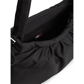 Tommy Hilfiger Icon Charms Hobo Schultertasche Synthetik Black