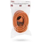 ENTAC Verlängerungskabel 10m orange IP20