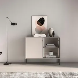 petits-meubles Buffet Paige 107 cm Kaschmir/Schwarz