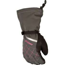 Klim Allure Handschuhe, schwarz-grau-pink, Größe 2XL