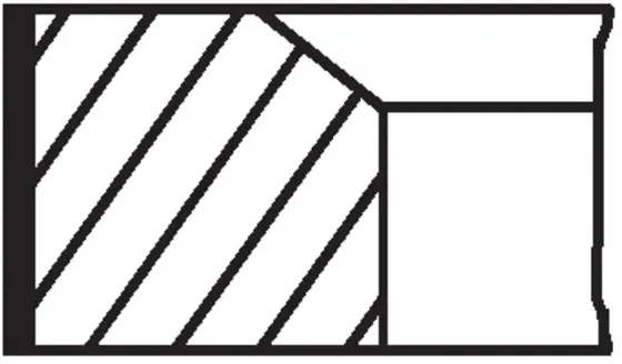 MAHLE Kolbenringsatz 039rs101000n0