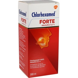 GlaxoSmithKline Chlorahexamed Forte alkoholfrei 0,2% Lösung 300 ml