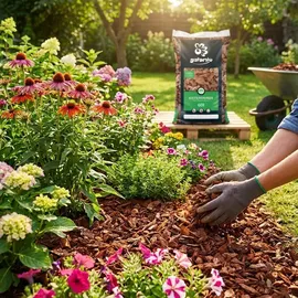 Galamio Rindenmulch Kiefer Fein 60l x 39 Sack 2340l Palette