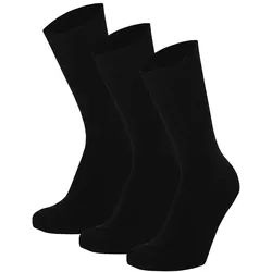 Kompressionsstrümpfe APOLLO, Damen, Gr. 35 (42), schwarz, Baumwolle, Polyester, Elasthan, unifarben, Socken, Durchblutungsfördernde Thrombosesocken