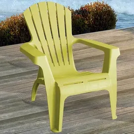 PROGARDEN Dolomiti Stapelsessel 75 x 86 x 86 cm lime green