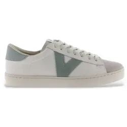 Victoria für Damen. 1126142 Berlin Leder Turnschuhe weiß (39), Wohnung, Schnürsenkel, Lässig