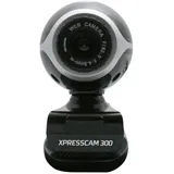 NGS Xpresscam300 Webcam MP 1920 x 1080 Pixel USB 2.0 Schwarz, Silber