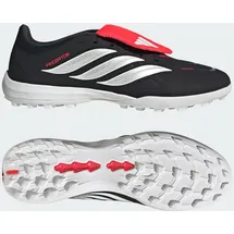 adidas Predator League Fold-Over Tongue Turf Fußballschuhe Herren core black/cloud white/lucid red 38 2/3