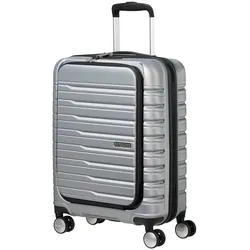 American Tourister Flashline 55 Frontloader Sky Silver, silber, XS (Handgepäck)