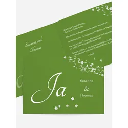 Einladungskarten Hochzeit selbst gestalten mit Spruch und Fotos im Onlinedesigner bei Meine-Kartenmanufaktur.de