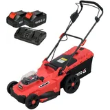 Yato 2x18V 43 cm inkl. 2 x 4,0 Ah + Ladegerät