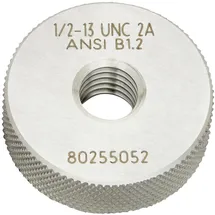 Johs. Boss Gewindelehrring UNC 1 Zollx8 Gutlehrring Tol.2A BOSS