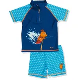 Playshoes 2tlg. Badeoutfit Die Maus Blau 110/116