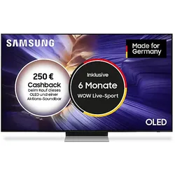 SAMSUNG OLED GQ65S90F 4K Vision AI Smart TV (65 Zoll / 163 cm, UHD 4K, SMART TV, TizenTM TV)