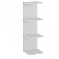 Vicco Wandregal Paolo 30 x 95 x 28 cm Weiß