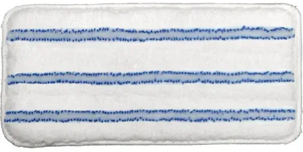 Handpad Numatic Micro-Classic Klett blau-weiß 27 x 13 cm, Microfaser/Borste (80:20)