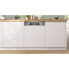 Bosch Serie 4 SMI4ECS30E Einbau-Geschirrspüler (teilintegrierbar, 598 mm breit, Edelstahl)