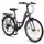 Licorne Stella Premium 26 Zoll anthrazit
