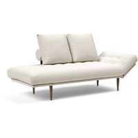 INNOVATION LIVING Schlafsofa Rollo Styletto Stoff Off White