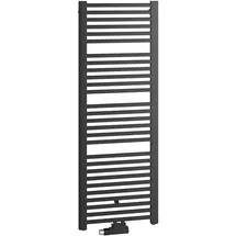 Kermi Basic-50 Badheizkörper 899 x 804 mm 349 W schwarz Mittelventil