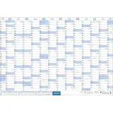 Heye Mega-Posterplaner blau 2027