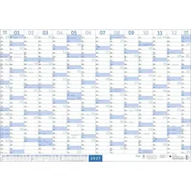 Heye Mega-Posterplaner blau 2027